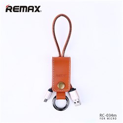(1008790) USB кабель micro REMAX Western RC-034m (0.3m) brown - фото 10071