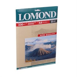 (38815) [Lomond] Бумага Lomond А4/ 230/ 25 глянцевая одностр (102049) . - фото 10575