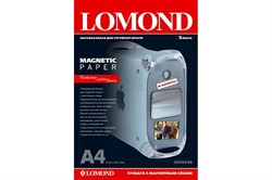 (80581) Фотобумага Lomond А4/ 2 матовая, с магнитным слоем Magnetic (2020346) - фото 11027