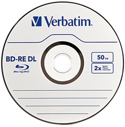 (82678) Blu-ray BD-RE Verbatim 25Gb 2x, 1шт, Jewel Case (43614/ 43615) . - фото 11635