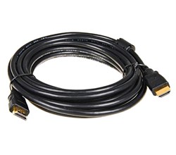 (107073)  Кабель HDMI (M) -> HDMI (M),  3.0m,  5bites (APC-014-030), V1.4b, 2 ферритовых фильтра, позолоченные контакты - фото 12492