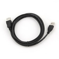 (1011729) Кабель удлинитель USB 2.0 Гарнизон GCC-USB2-AMAF-1M, AM/AF, 1м, пакет - фото 13496