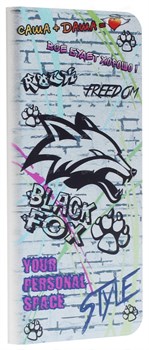 (1011920) Внешний аккумулятор Black Fox BMP040F, 4000mAh (Цвет-Граффити) - фото 13675