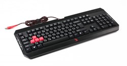 (1003959) Клавиатура A4 Bloody Q100 черный USB Gamer - фото 17204