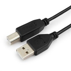 (1011727) Кабель USB 2.0 Гарнизон GCC-USB2-AMBM-3M, AM/BM, 3м, пакет - фото 19943