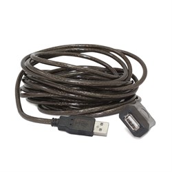 (1012210) Кабель удлинитель USB 2.0 активный Cablexpert UAE-01-10M, AM/AF, 10м - фото 20295