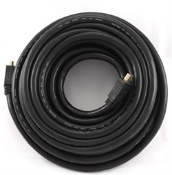(1012202) Кабель HDMI Cablexpert CC-HDMI4-15, 4.5м, v2.0, 19M/19M, черный, позол.разъемы, экран, пакет - фото 20300