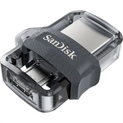 (1013158) Флеш Диск Sandisk 128Gb Ultra Dual drive SDDD3-128G-G46 USB3.0 черный - фото 20983