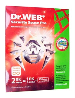 (1003213) ПО DR.Web Security Space 2 ПК/2 года (BHW-B-24M-2-A3) - фото 25127