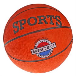 (1019492) Мяч баскетбольный "SPORTS" размер 7, 530 гр, PVC, клееный 442279 - фото 30974