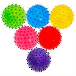 (1019512) Мячик массажный 10 см, 22 гр, цвета микс 292634 - фото 31012