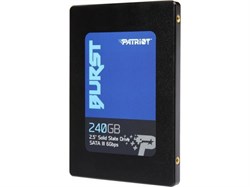 (1013357) SSD жесткий диск SATA2.5" 240GB BURST PBU240GS25SSDR PATRIOT - фото 31878