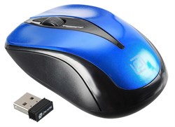 (1025210) Мышь Оклик 675MW черный оптическая (800dpi) беспроводная USB для ноутбука (3but) 1025915 - фото 33141