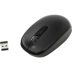 (1019055) Мышь Microsoft Mobile Mouse 1850 for business черный оптическая (1000dpi) беспроводная USB для ноутб - фото 33143
