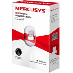(1019727) Сетевой адаптер WiFi Mercusys MW150US USB 2.0 - фото 33491