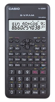 (1021127) Калькулятор научный Casio FX-82MS-2 черный 10-разр. - фото 36948