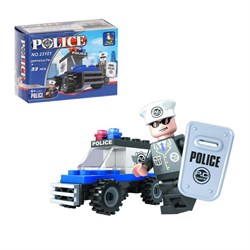 (1021386) Конструктор Патруль "Полицейский джип", 33 детали 460612 - фото 37586