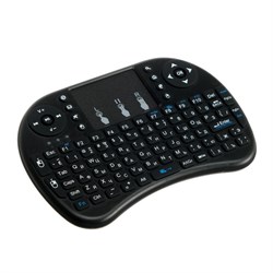 (1021880) Мини-клавиатура LuazON BKB-1.0, беспроводная для ТВ, ПК и моб. уст-в, черная 4432434 - фото 38065