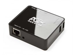 (1021971) Портативный маршрутизатор AgeStar WLB6, 3х USB порта, LAN порт. - фото 38131