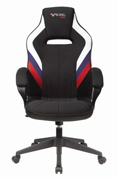 (1022780) Кресло игровое Бюрократ VIKING 3 AERO белый/синий/красный сиденье черный искусст.кожа/ткань крестови - фото 38140