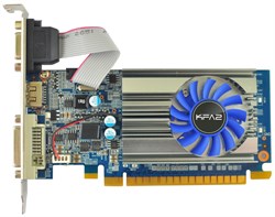 (1021409) Видеокарта PCIE16 GT710 1GB GDDR3 GT 710 1G D3H KFA2 - фото 38858