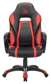 (1023855) Кресло игровое A4Tech Bloody GC-350 черный/красный эко.кожа крестовина - фото 40626