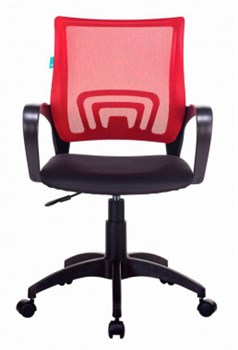 (1026220) Кресло Бюрократ CH-695NLT красный TW-35N сиденье черный TW-11 сетка/ткань крестовина пластик CH-695NLT/R/TW-11 - фото 46221