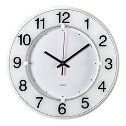 (1025507) Часы настенные аналоговые Бюрократ WALLC-R84P D31см белый WALLC-R84P31/WHITE - фото 46551