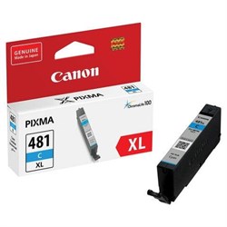 (1019923) Картридж струйный Canon CLI-481XL C 2044C001 голубой (8.3мл) для Canon Pixma TS6140/TS8140TS/TS9140/ - фото 46766