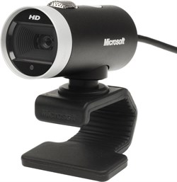 (1021661) Камера Web Microsoft LifeCam Cinema for Business черный 0.9Mpix (1280x720) USB2.0 с микрофоном - фото 46786