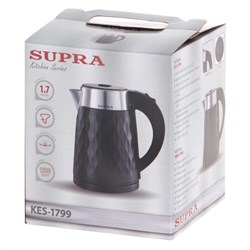 (1027539) Чайник Supra KES-1799 1.7л. 1500Вт черный (пластик) - фото 47294