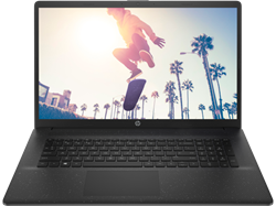 (1030374) Ноутбук HP Laptop 17-cp0055ur 17.3" 1600x900, SVA (TN+film), AMD Athlon Gold 3150U, ядра: 2 х 2.4 ГГц, RAM 8 ГБ, SSD 256 ГБ, AMD Radeon Graphics 470L7EA - фото 47307