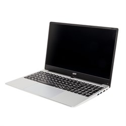 (1031826) Ноутбук Hiper WORKBOOK 1564 Core i3 10110U 8Gb SSD256Gb Intel UHD Graphics 15.6" IPS FHD (1920x1080) Free DOS silver BT Cam KC29D2B4 - фото 47419