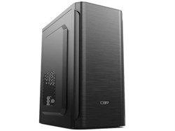 (1030705) CBR PCC-MATX-MX10-WPSU Корпус mATX Minitower MX10, без БП, 2*USB 2.0, HD Audio+Mic, Black - фото 47431