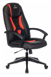 (1032723) Кресло игровое Zombie 8 черный/красный эко.кожа крестов. пластик ZOMBIE 8 RED - фото 47481