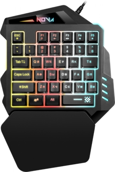 (1026587) Проводная игровая клавиатура Nova GK-860L RU,35B,Rainbow подсветка DEFENDER - фото 47489