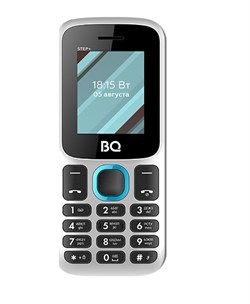 (1026473) Мобильный телефон BQ 1848 Step+ White+Blue - фото 47666