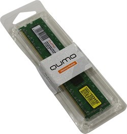 (1013219) Модуль памяти DDR-III 8GB QUMO 1600MHz PC-12800 512Mx8 CL11 Retail (QUM3U-8G1600C11R) - фото 47814