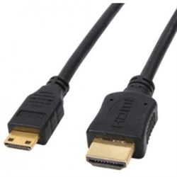 (1010423) Кабель HDMI to miniHDMI  v1.4, 1.8м, Exegate EX257911RUS  (19M -19M) позолоченные контакты - фото 6497