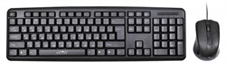 (1010485) Клавиатура + мышь Oklick 600M клав:черный мышь:черный USB - фото 6587