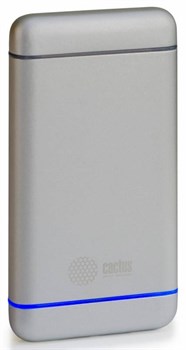 (1008688) Мобильный аккумулятор Cactus CS-PBMS028-5000AL Li-Pol 5000mAh 2.1A серебристый 1xUSB - фото 7757