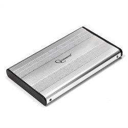 (1008076)  Мобильный корпус для HDD 2.5" Gembird EE2-U2S-5-S USB2.0, SATA, алюминий/пластик, серебро - фото 8059