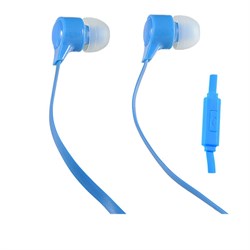(1007684) Perfeo наушники внутриканальные c микрофоном HANDY голубые PF-HND-AZR - фото 8474