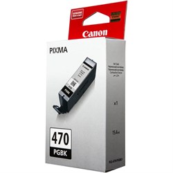 (1007262) Картридж струйный Canon PGI-470PGBK 0375C001 черный для Canon Pixma iP7240/MG6340/MG5440 - фото 8626