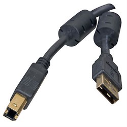 (101942)  Кабель USB 2.0 (AM) -> B type (BM),  3.0m, 5bites (UC5010-030A)., два ферритовых фильтра - фото 9289