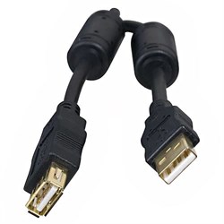 (101945)  Кабель удлинительный USB2.0-AA M/ F 5bites, 5.0 метра. два ферритовых фильтра (UC5011-050A) - фото 9301