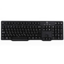 (1001315) Клавиатура Logitech Classic Keyboard K100 PS/ 2 чёрная (920-003200) - фото 9453