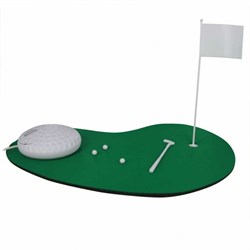 (1110259) CBR Мышь сувенирная+ коврик+ игра MF-500 Golf, 800dpi, USB, MF 500 Golf - фото 9505