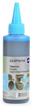(3331364) Чернила CACTUS CS-EPT6735 для Epson L800 ,светло-голубой, 100 мл - фото 9998