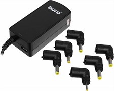 (1008389) Блок питания Buro BUM-0061A40 автоматический 40W 7.5V-20V 6-connectors 3.2A 1xUSB 1A от бытовой элек